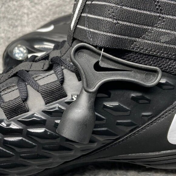 Nike Force Savage Pro 2 TD Detachable Football Size 14 MenBlack White BV3981-001 - Picture 7 of 8